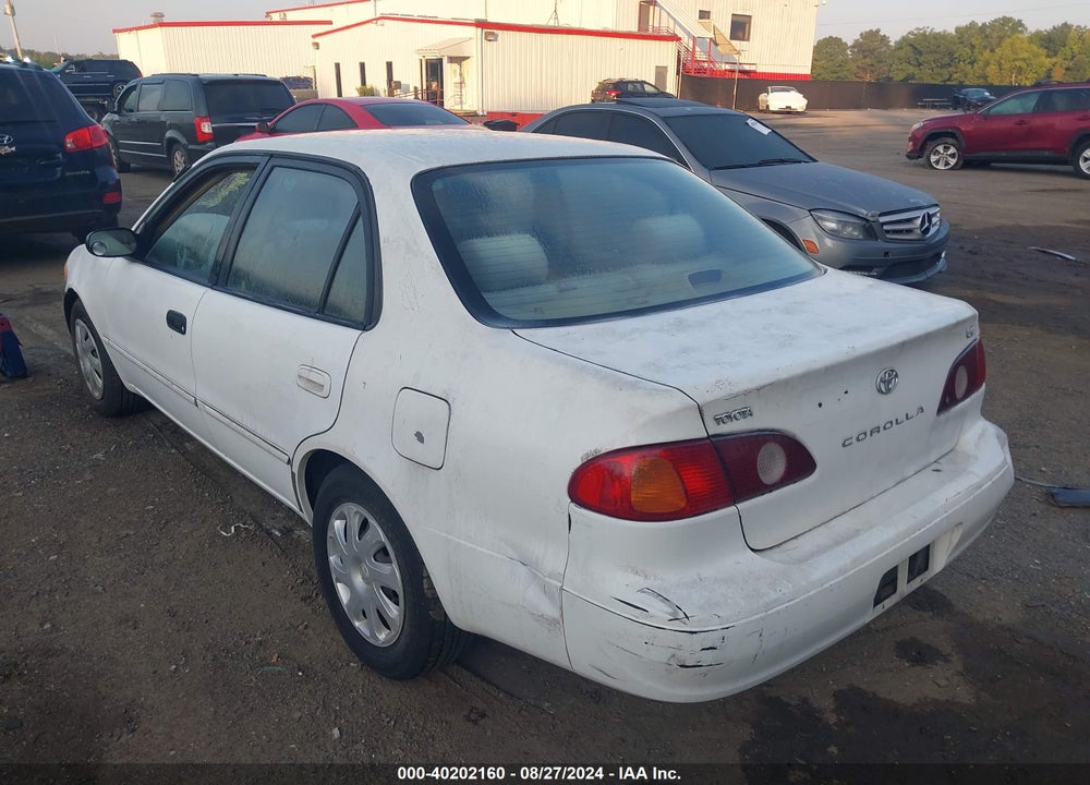 2002 TOYOTA COROLLA LE VIN: 2T1BR12E52C538280
