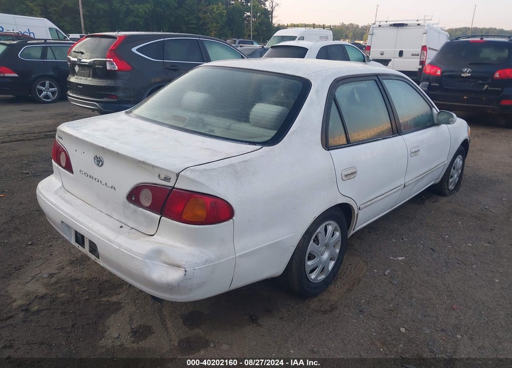 2002 TOYOTA COROLLA LE VIN: 2T1BR12E52C538280