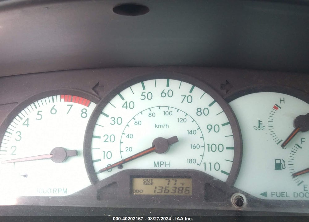 2003 TOYOTA COROLLA LE VIN: JTDBR32E630023716