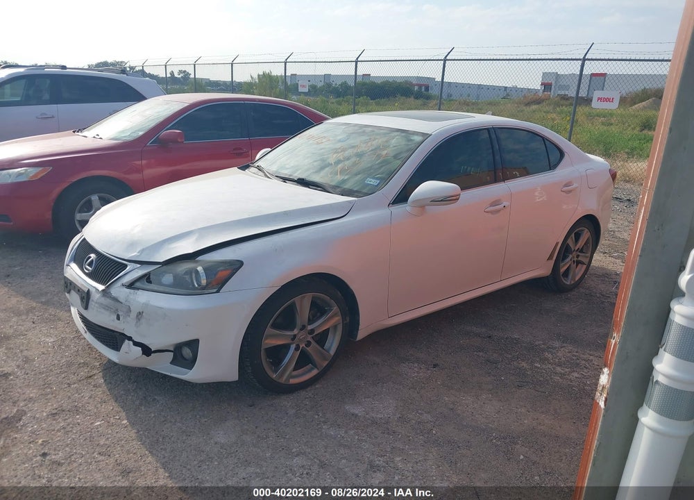 2012 LEXUS IS 250 VIN: JTHBF5C21C5173372