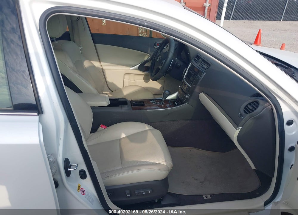 2012 LEXUS IS 250 VIN: JTHBF5C21C5173372
