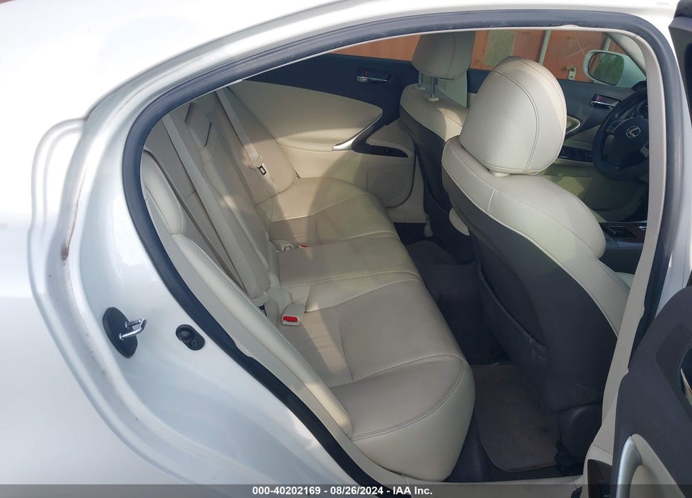 2012 LEXUS IS 250 VIN: JTHBF5C21C5173372