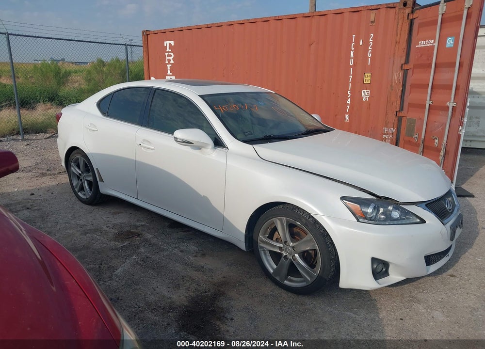 2012 LEXUS IS 250 VIN: JTHBF5C21C5173372
