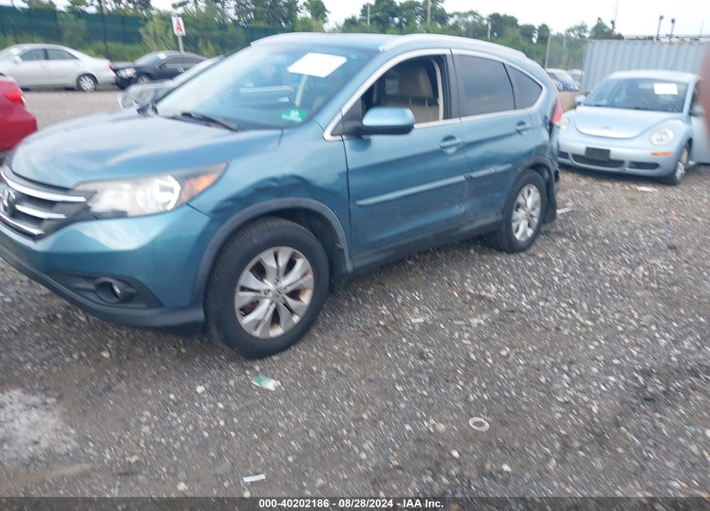 2013 HONDA CR-V EX-L VIN: 5J6RM4H71DL056001