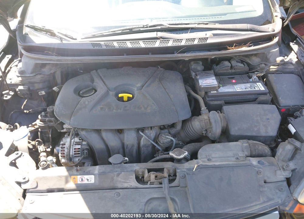 2016 HYUNDAI ELANTRA VIN: 5NPDH4AE8GH771024