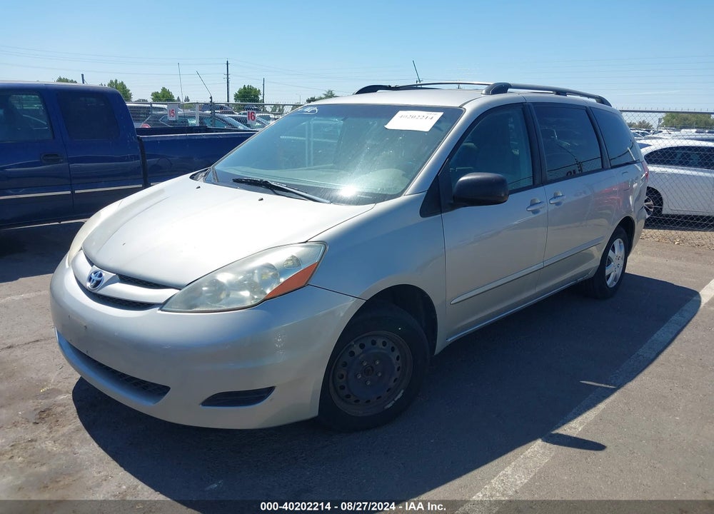 2008 TOYOTA SIENNA LE VIN: 5TDZK23C28S219120