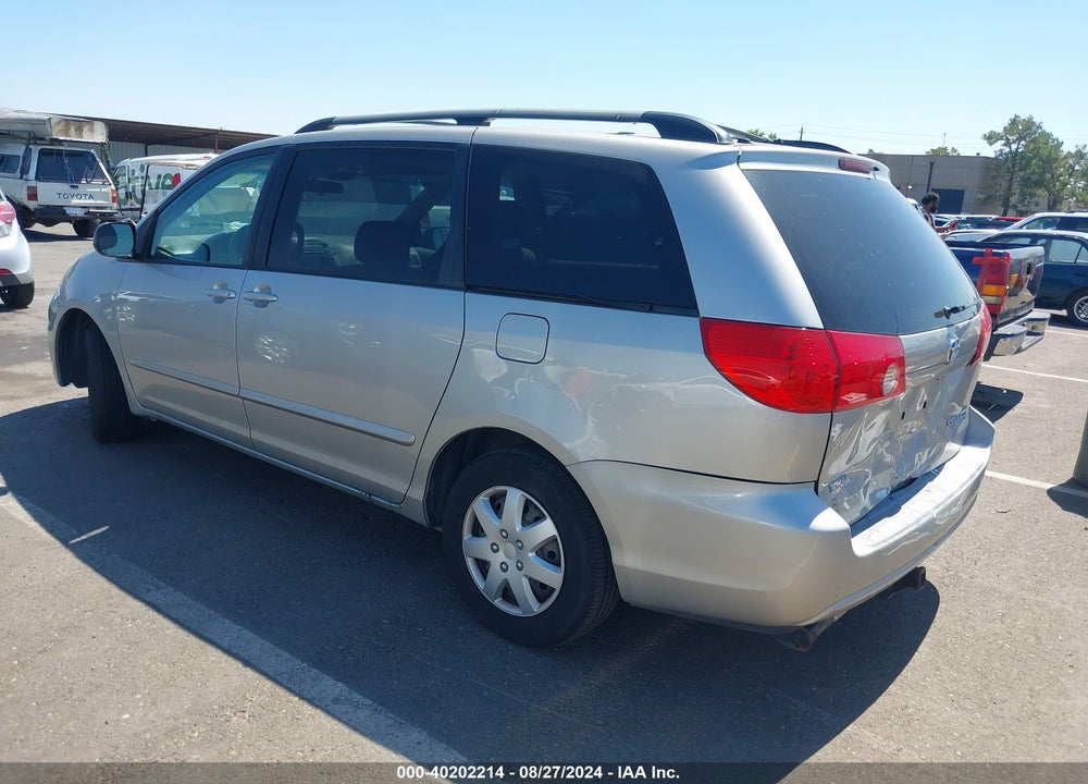 2008 TOYOTA SIENNA LE VIN: 5TDZK23C28S219120