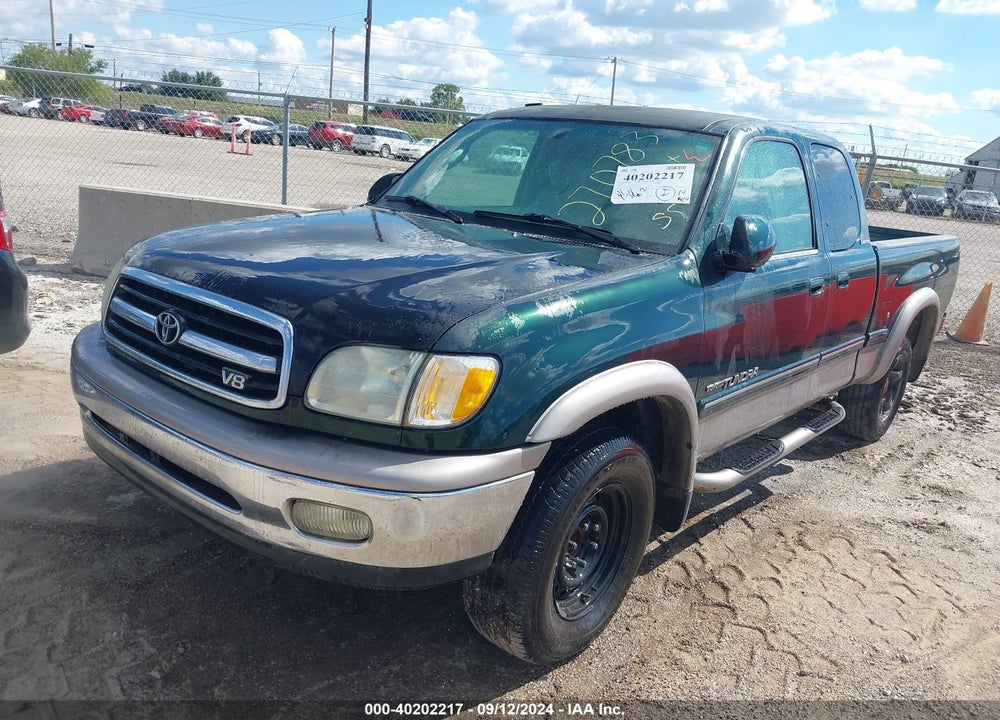 2002 TOYOTA TUNDRA LTD V8 VIN: 5TBRT38152S270783