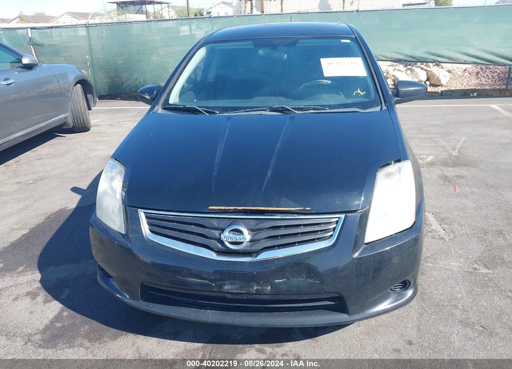 2012 NISSAN SENTRA 2.0 S VIN: 3N1AB6AP5CL727786