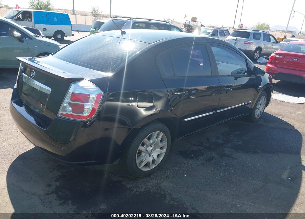 2012 NISSAN SENTRA 2.0 S VIN: 3N1AB6AP5CL727786