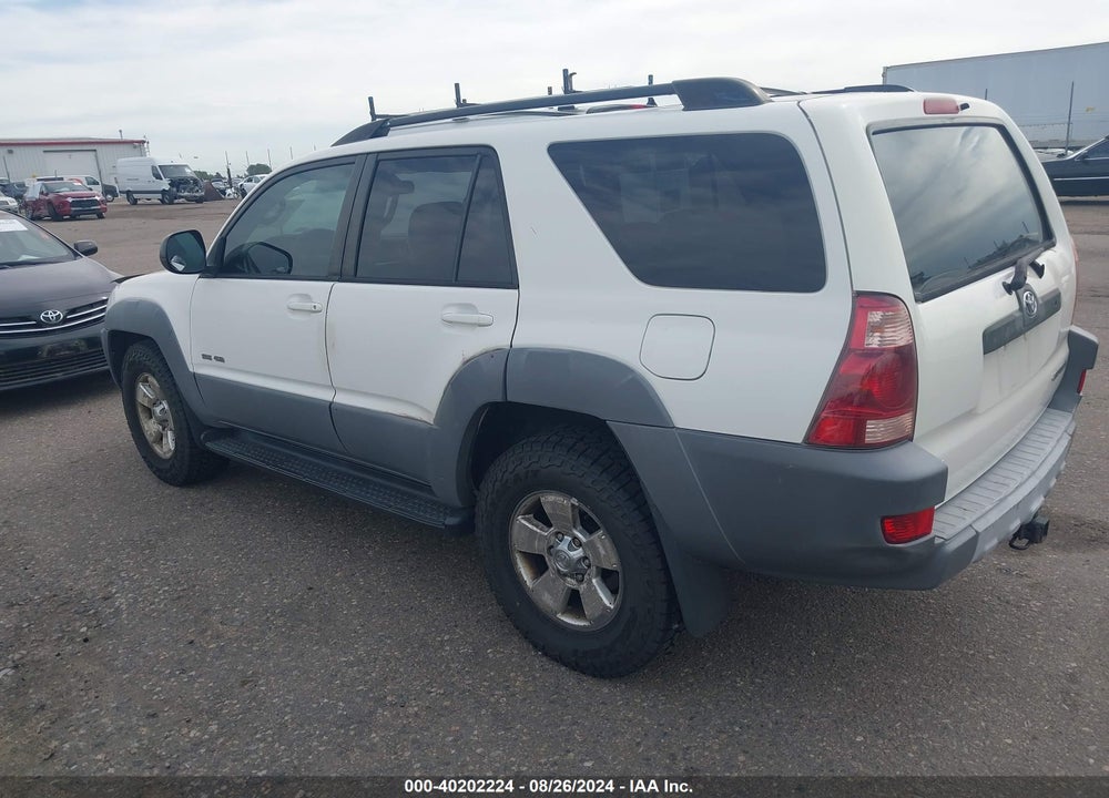2003 TOYOTA 4RUNNER SR5 V6 VIN: JTEBU14R730003294