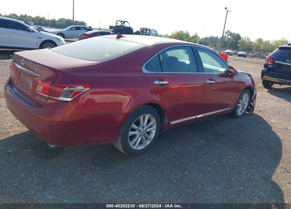2011 LEXUS ES 350 VIN: JTHBK1EG0B2419745