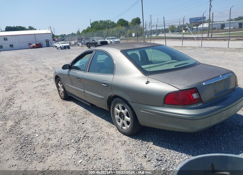 2002 MERCURY SABLE LS PREMIUM VIN: 1MEFM55S92G638309