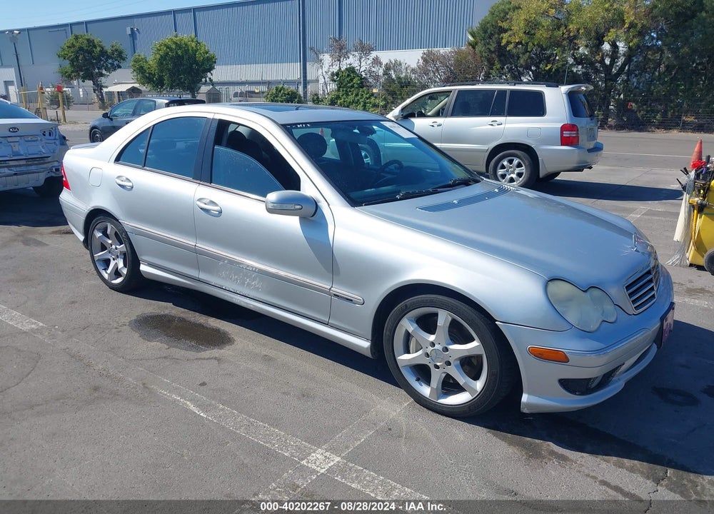 2007 MERCEDES-BENZ C 230 SPORT VIN: WDBRF52H77F923992