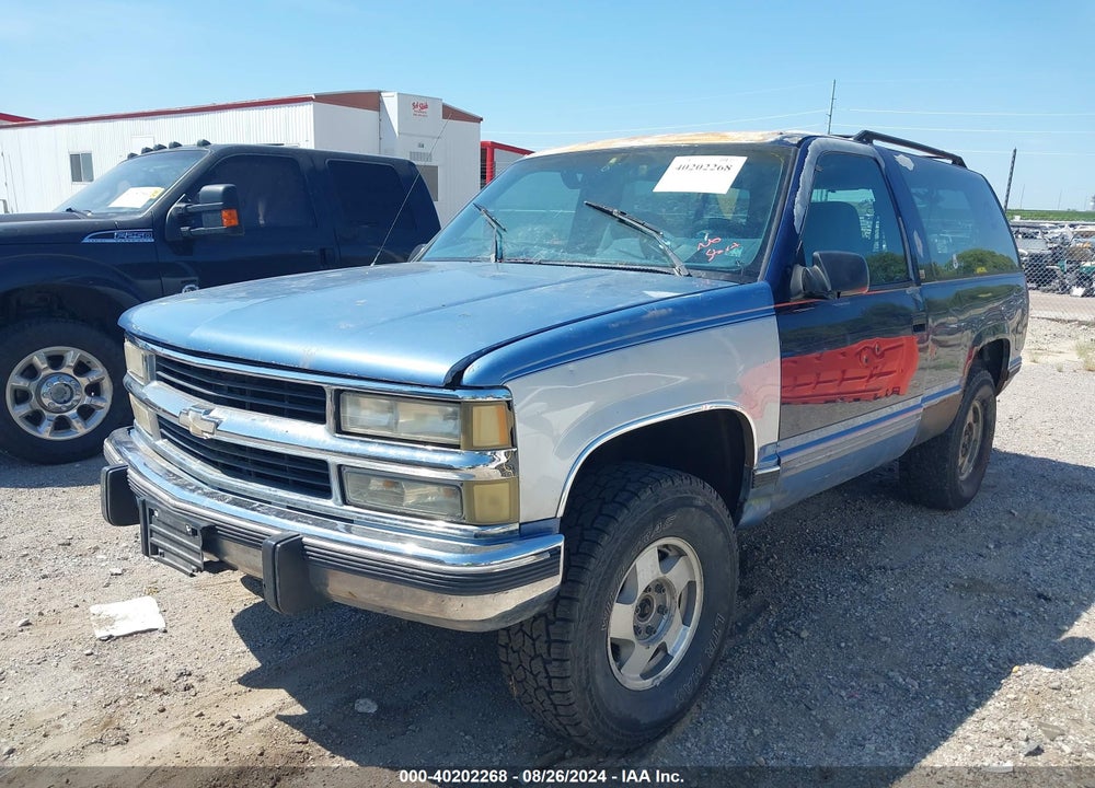 1994 CHEVROLET BLAZER K1500 VIN: 1GNEK18K9RJ317754