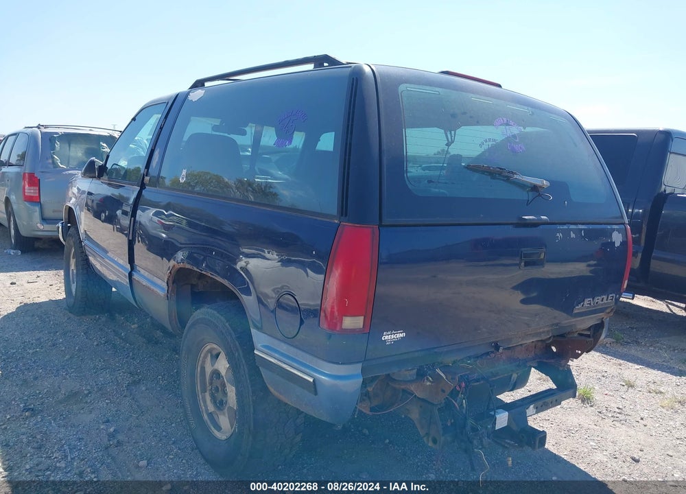 1994 CHEVROLET BLAZER K1500 VIN: 1GNEK18K9RJ317754