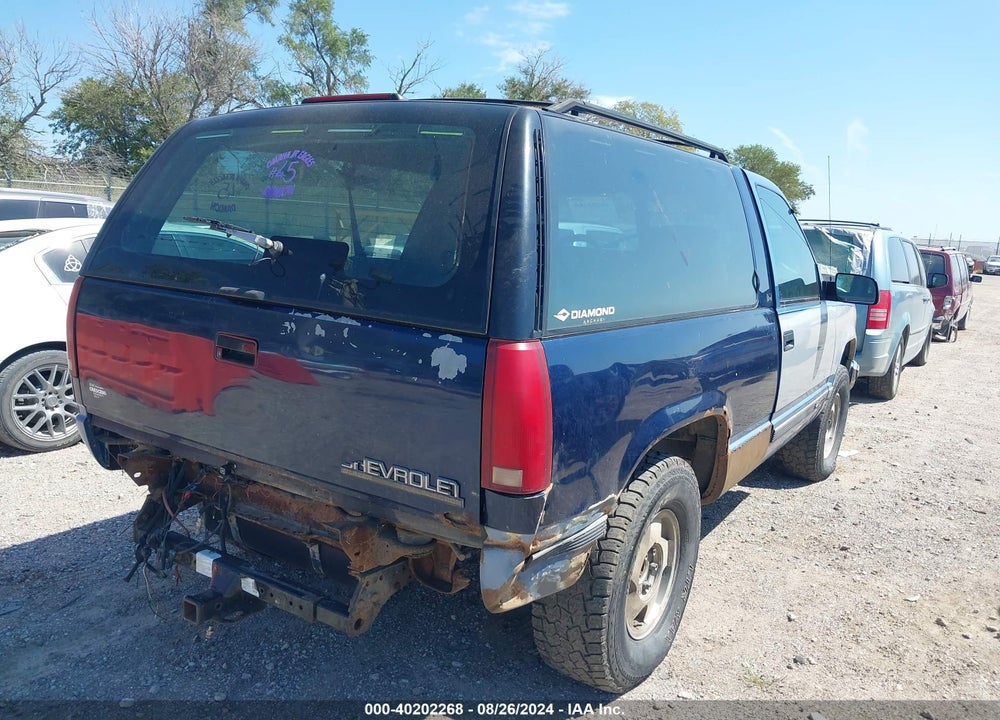 1994 CHEVROLET BLAZER K1500 VIN: 1GNEK18K9RJ317754