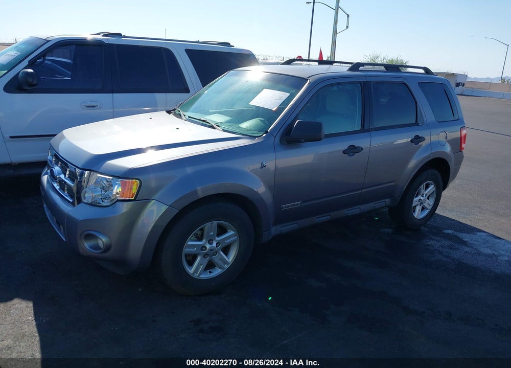 2008 FORD ESCAPE HYBRID VIN: 1FMCU59H88KA42404