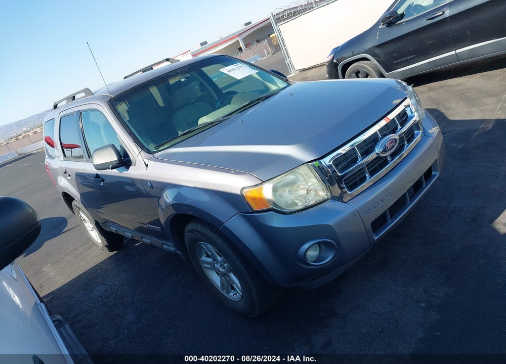 2008 FORD ESCAPE HYBRID VIN: 1FMCU59H88KA42404