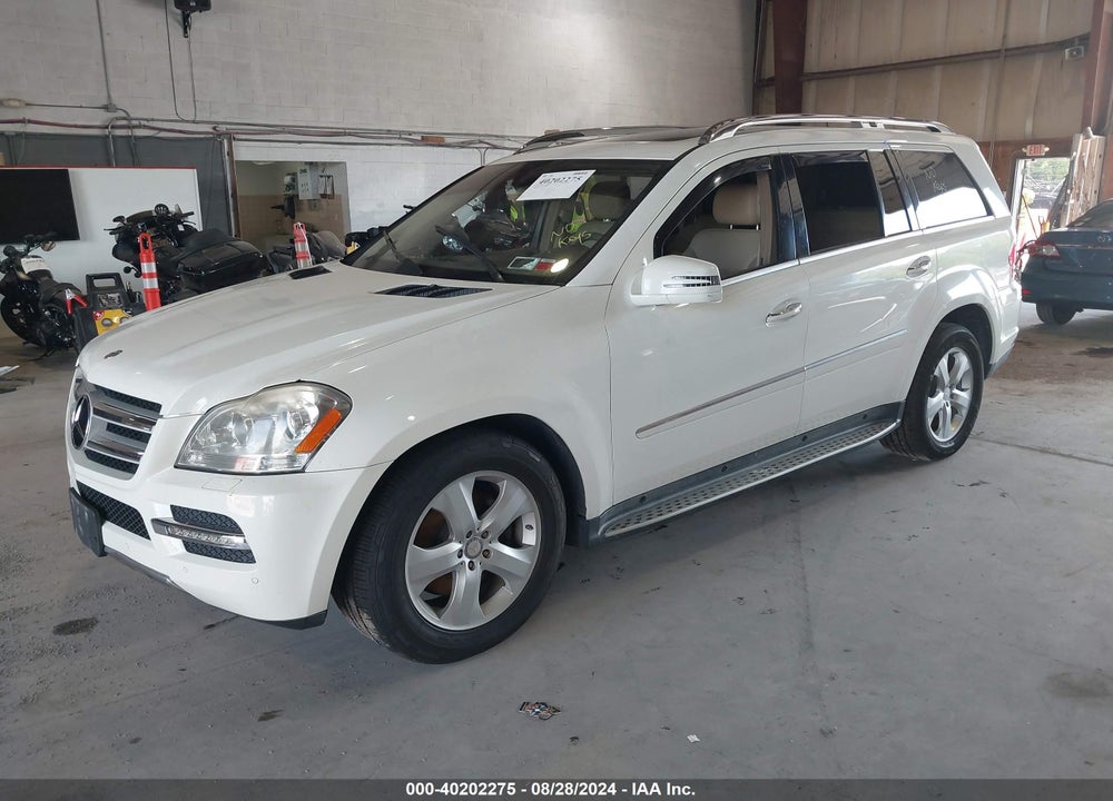 2012 MERCEDES-BENZ GL 450 4MATIC VIN: 4JGBF7BE3CA801136
