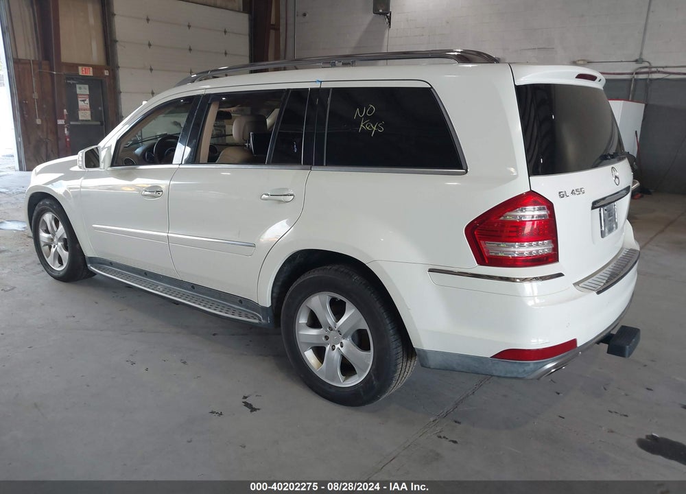 2012 MERCEDES-BENZ GL 450 4MATIC VIN: 4JGBF7BE3CA801136