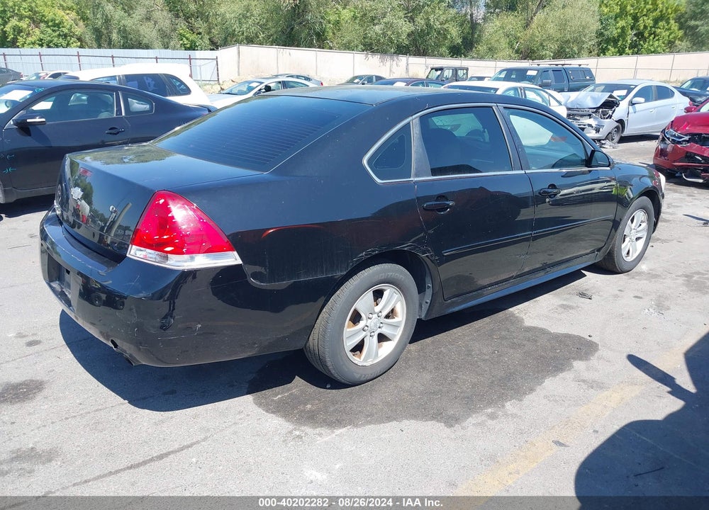 2012 CHEVROLET IMPALA LS VIN: 2G1WF5E31C1221844