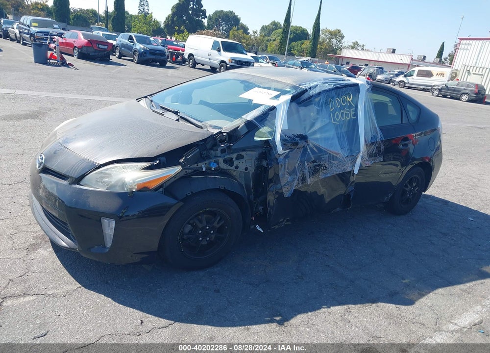 2013 TOYOTA PRIUS VIN: JTDKN3DU8D5680103