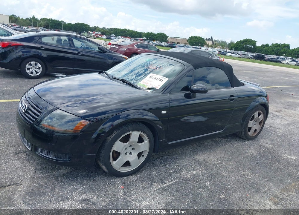 2002 AUDI TT 1.8L VIN: TRUUT28N621033463