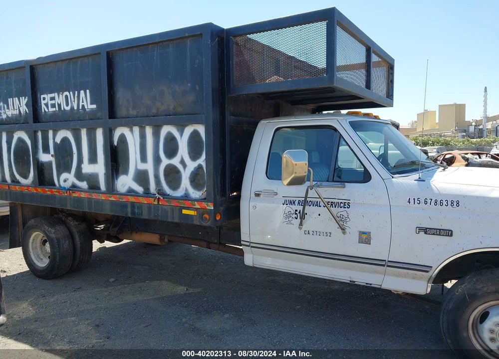 1996 FORD F SUPER DUTY VIN: 1FDLF47G8TEA10042