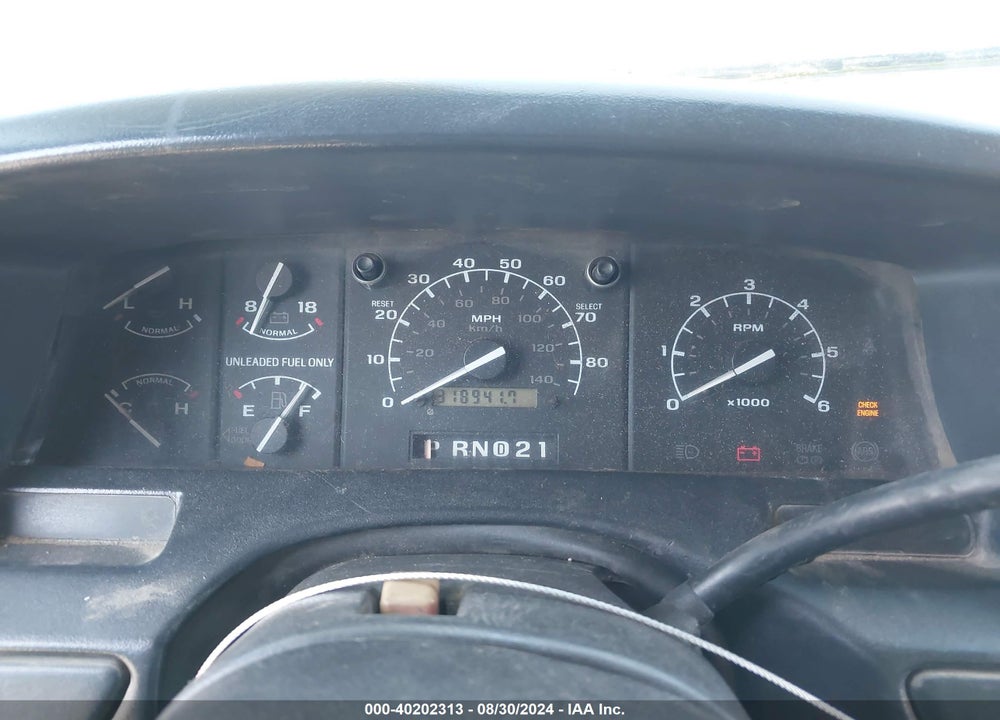 1996 FORD F SUPER DUTY VIN: 1FDLF47G8TEA10042