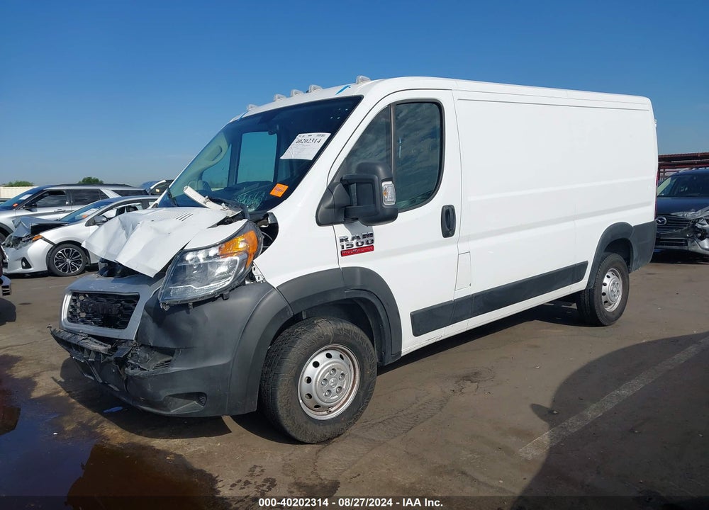 2021 RAM PROMASTER 1500 LOW ROOF 136 WB VIN: 3C6LRVAG6ME567359