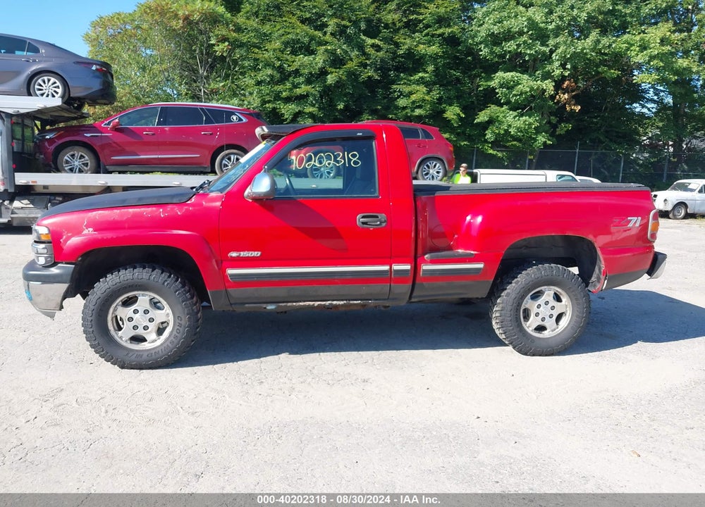 1999 CHEVROLET SILVERADO 1500 LS VIN: 1GCEK14T2XZ147808