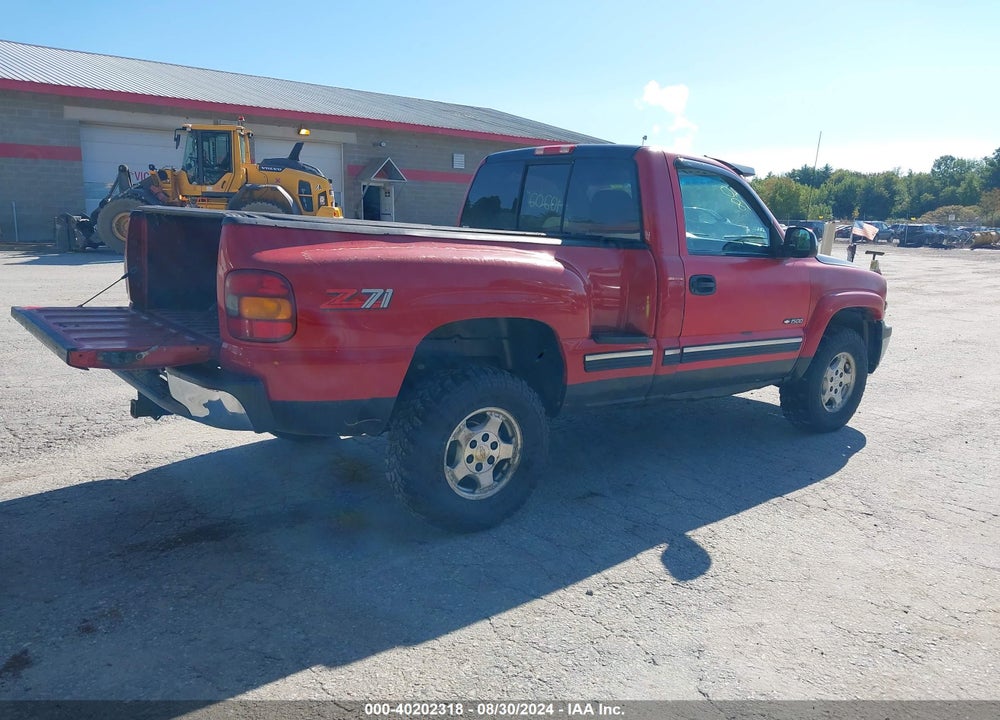 1999 CHEVROLET SILVERADO 1500 LS VIN: 1GCEK14T2XZ147808