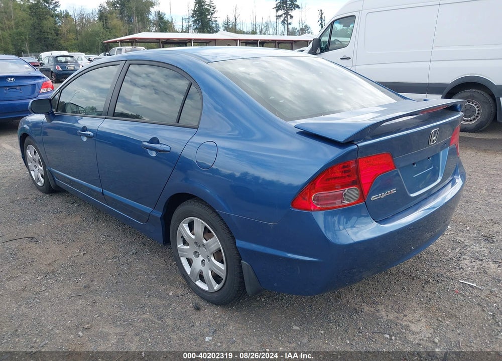 2006 HONDA CIVIC LX VIN: 1HGFA16596L151119