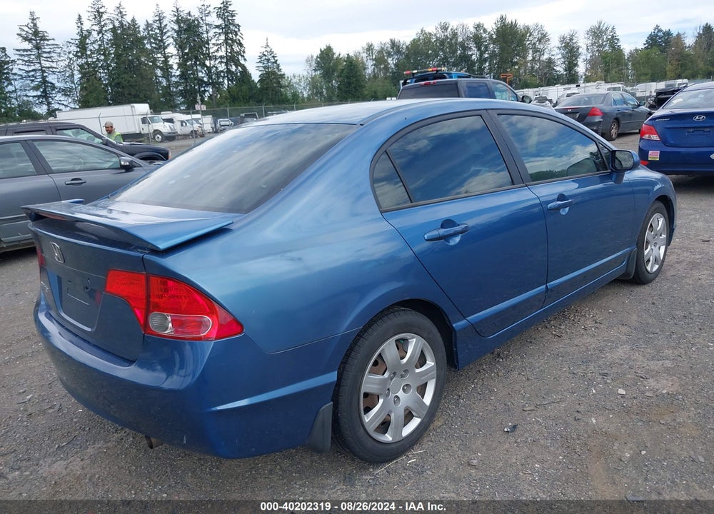 2006 HONDA CIVIC LX VIN: 1HGFA16596L151119