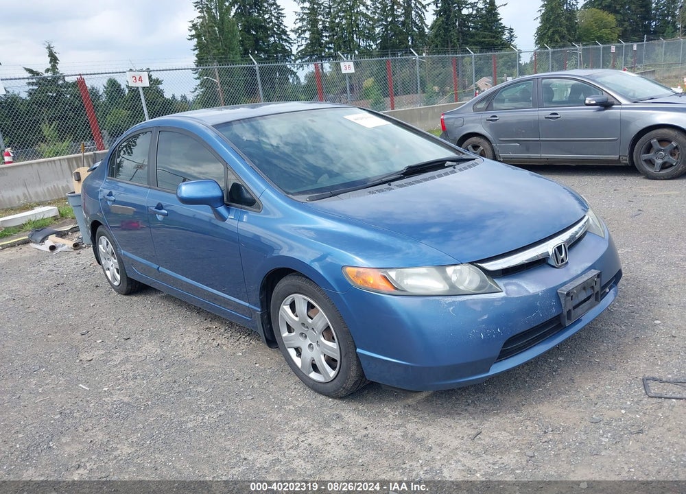2006 HONDA CIVIC LX VIN: 1HGFA16596L151119