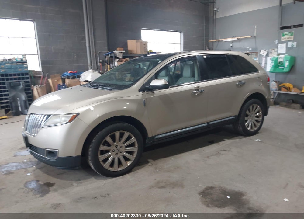 2011 LINCOLN MKX VIN: 2LMDJ8JK0BBJ31721