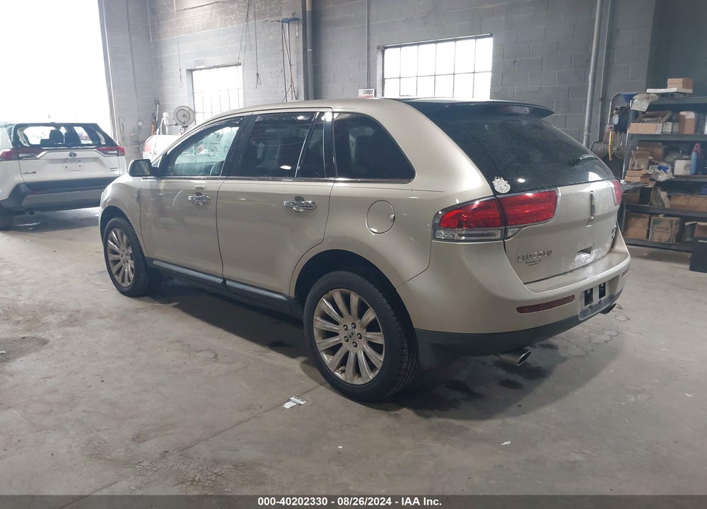2011 LINCOLN MKX VIN: 2LMDJ8JK0BBJ31721