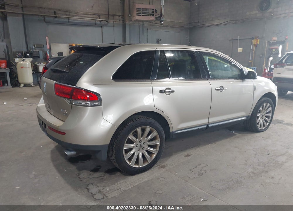 2011 LINCOLN MKX VIN: 2LMDJ8JK0BBJ31721