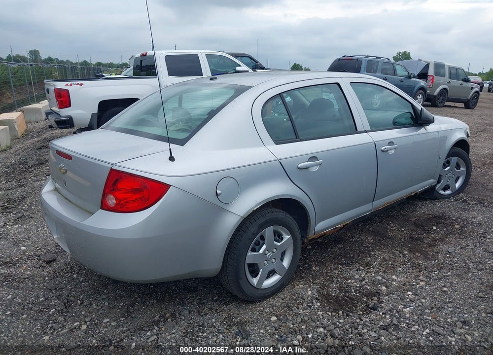 2008 CHEVROLET COBALT LS VIN: 1G1AK58F587247630