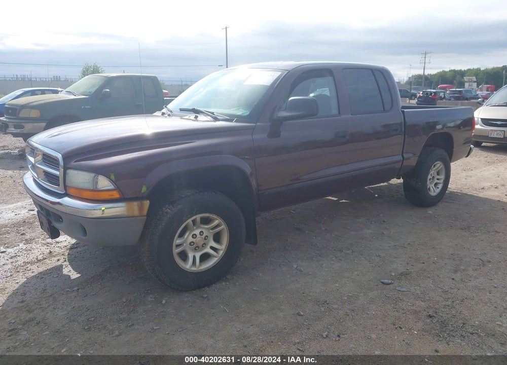 2004 DODGE DAKOTA SLT VIN: 1D7HG48NX4S732299