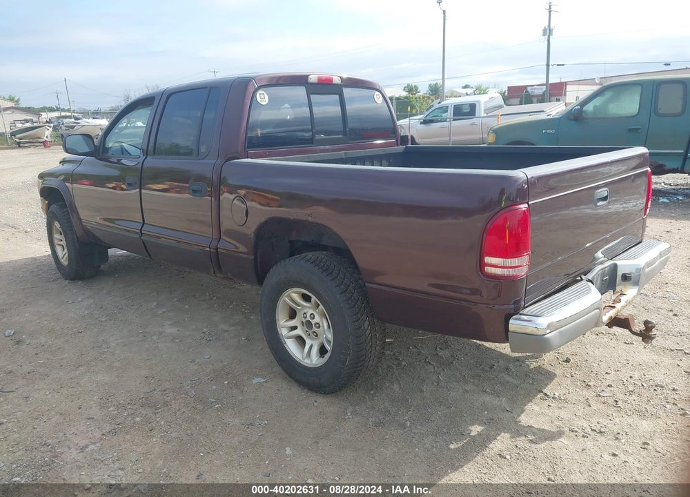 2004 DODGE DAKOTA SLT VIN: 1D7HG48NX4S732299