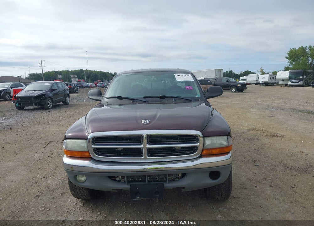 2004 DODGE DAKOTA SLT VIN: 1D7HG48NX4S732299