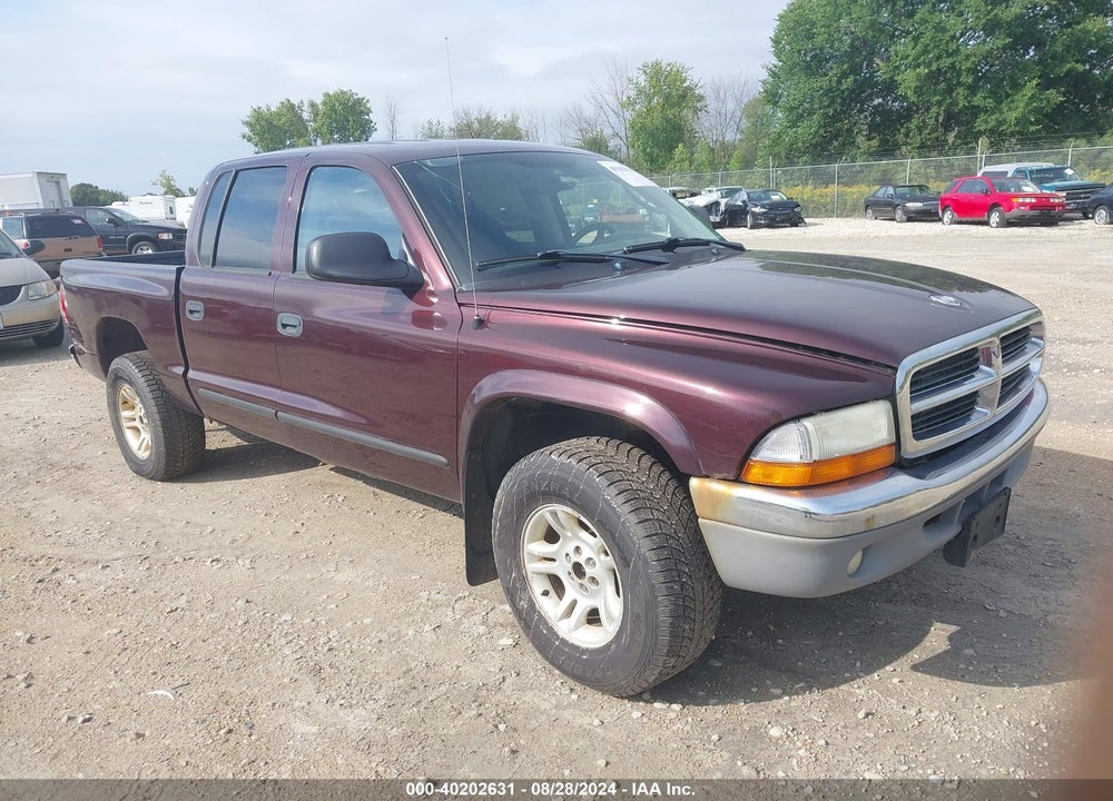 2004 DODGE DAKOTA SLT VIN: 1D7HG48NX4S732299