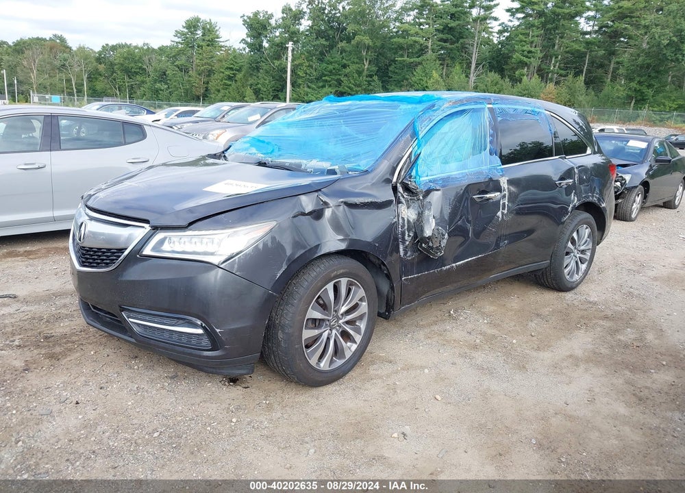 2015 ACURA MDX TECHNOLOGY PACKAGE VIN: 5FRYD4H47FB024066