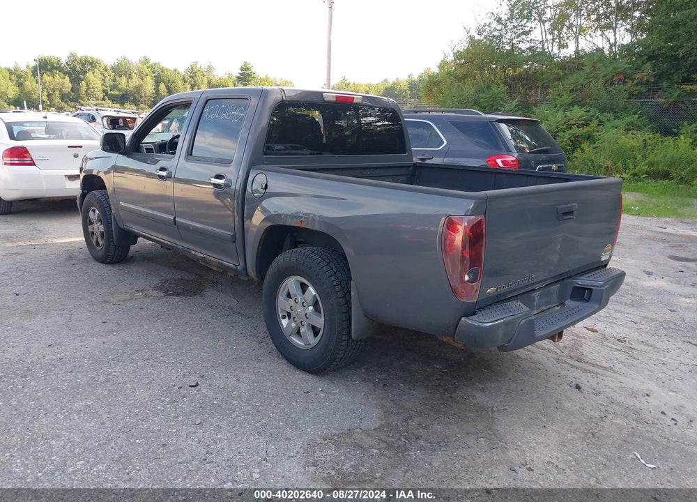 2009 CHEVROLET COLORADO LT VIN: 1GCDT13E198108986