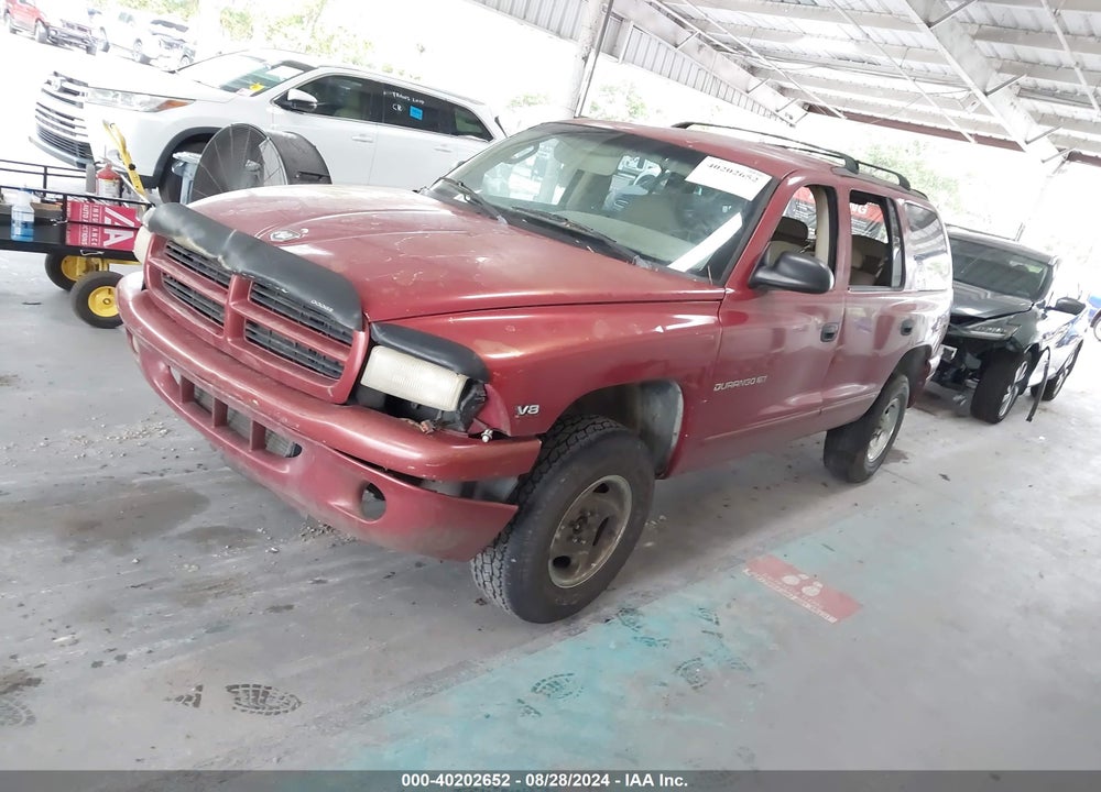 1998 DODGE DURANGO SLT VIN: 1B4HS28ZXWF127451
