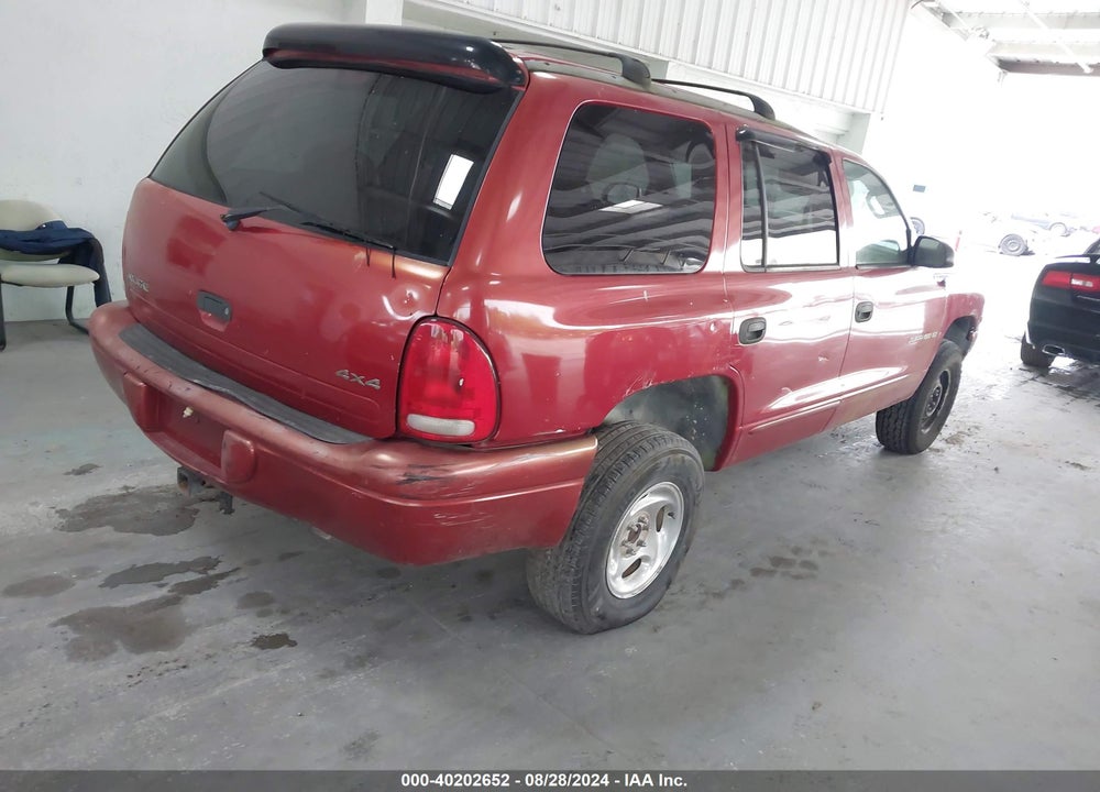 1998 DODGE DURANGO SLT VIN: 1B4HS28ZXWF127451