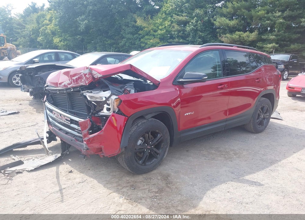 2022 GMC TERRAIN AWD AT4 VIN: 3GKALYEV5NL178645
