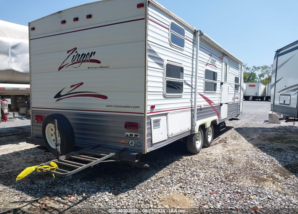 2007 ZINGER TRAVEL TRLR VIN: 4V0TC272X7B010367